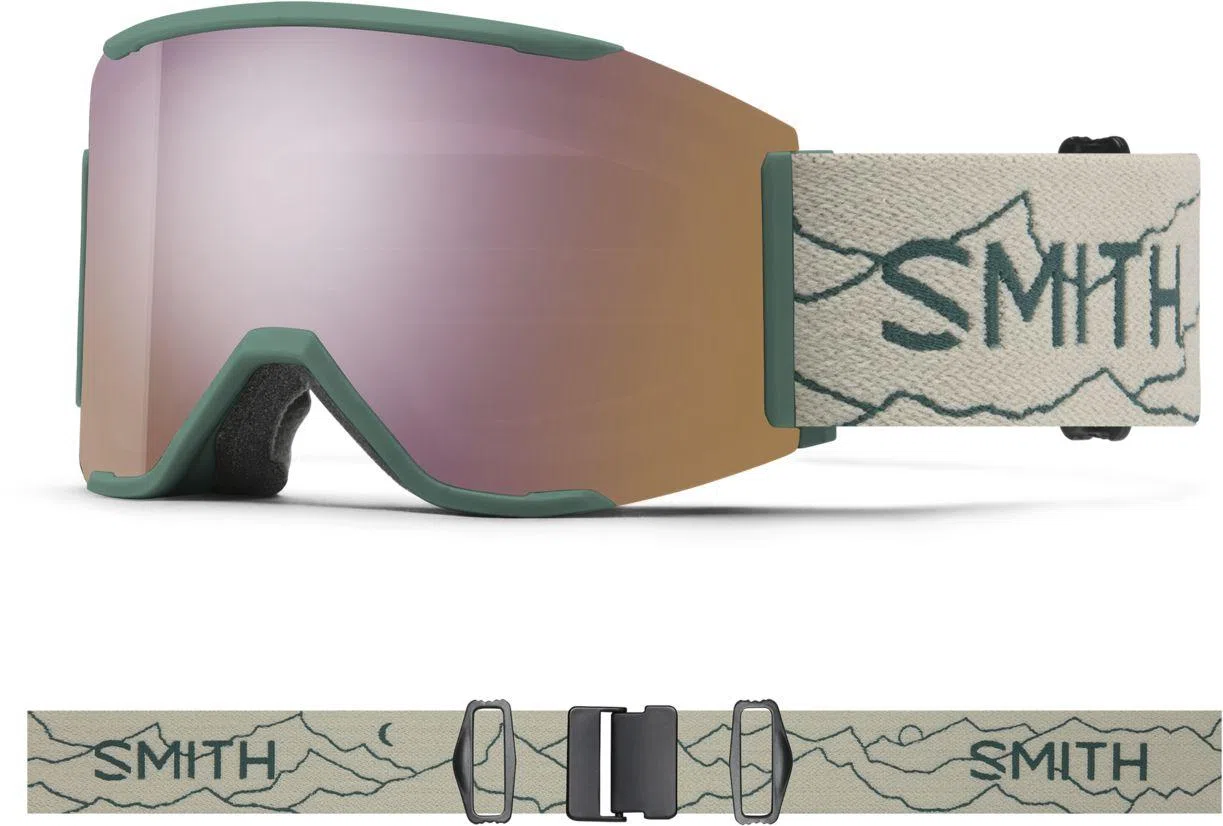Smith Optics Snow Goggles M00757 Squad Mag Low Bridge Fit Goggles - view 12